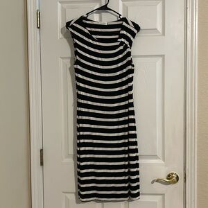 Black and white dress by CK.